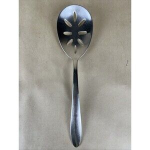 VTG Imperial Stainless 9" Slotted Serving Spoon Flatware Made‎ in USA
